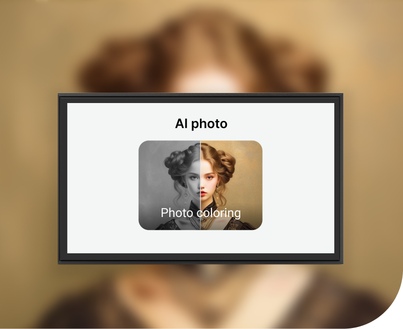 AI photo repair